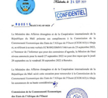 Mali: Goita repousse la visite de Macky Sall et de la CEDEAO