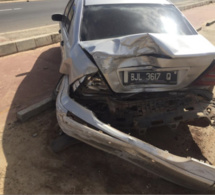 Le chanteur "Thiat bou ngoyane" et sa femme, victimes d'un accident (Photos)