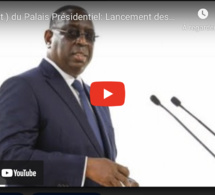 ( Direct ) du Palais Présidentiel: Lancement des concertations sur la vie chère avec le président Macky SALL