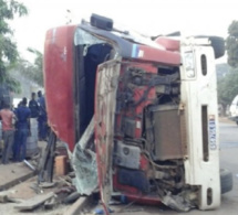 Renversement d’un camion chargé de phosphates à Linguère-Dahra 1 mort et 2 blessés graves
