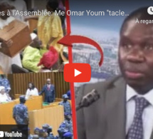 B@garres à l’Assemblée: Me Omar Youm "tacle" l’opposition " Dianio Beugone Beug Bloqué Vote Yi...