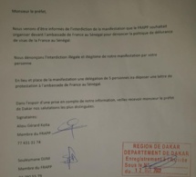 Mafia des visas: Le Préfet de Dakar interdit la manif devant l'Ambassade de France, ce que compte faire le Frapp