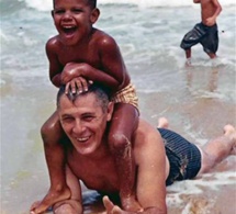Photo: Obama et son grand père en 1965. Regardez