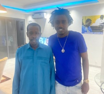 Wally B Seck rend visite à Cheikh Amar après ses térangans lors des récoltes de Khelcome