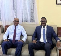 Dakar Dem Dikk: Le nouveau DG, Ousmane Sylla rend visite à Me Moussa Diop
