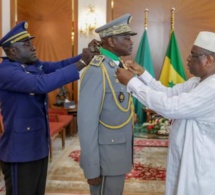 Le Général Meissa Cellé Ndiaye décoré