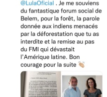 Lula réélu président du Brésil : les félicitations de Ségolène Royal qui lui rappelle son noble combat pour les indiens