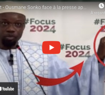 Urgent - Ousmane Sonko face à la presse après son audition