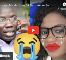 Anniversaire - Mantoulaye Zik Fm fond en larme appelle en direct de Ameth Aidara..."