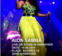 Exclusivité: Aida Samb en live ce 16 août en Allmengne