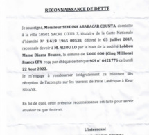 Construction de la piste latéritique, tronçon "Kelle Guèye - Keur Ndiaye Sam" : La société "Build" rétablit la vérité !