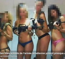 Vidéo: des filles soldats de l’armée israélienne posent presque nues sur facebook. Regardez