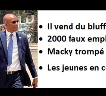 Comment Mountaga Sy a trompé Macky sur les 2000 emplois…Regardez l’arnaque point par point