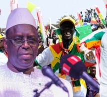 Jubilé de Macky Sall avec les supporter du Senegal après la victoire « C’est magnifique football «