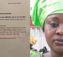 Grossesse de Amy Ndiaye et risque d’avortement : Ce que révèle le certificat d’hospitalisation