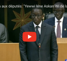 Amadou Ba aux députés de YAW: "Yewwi léne Askan Wi de la manipulation, de la désinformation et de l'arrogance"