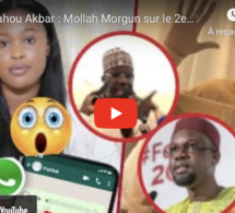 Direct: Alahou Akbar : Mollah Morgun sur le 2eme audio de Adji Sarr avec Baye Mbaye Mc