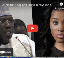 Urgent : Audio fuité Adji Sarr : Baye mbaye mc fait des révélations «  enregistré wouma kéne »
