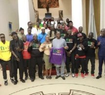 Culture-Macky Sall en style Rap : 25 acteurs majeurs du mouvement HIp Hop reçus au Palais