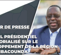Conseil présidentiel territorialisé sur le développement de la région de Tambacounda