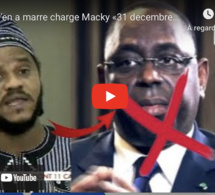 Thiat y'en a marre charge Macky «31 decembre sou waxé dafay def 3em mandat dinagn ko fek..
