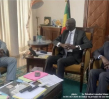Audience : Le président de l’Assemblée nationale du Sénégal a reçu le DG du CEDS de Dakar