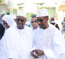 Photos/ 59e Ziarra de Thierno Mountaga Daha Tall/ Accueil du Président de la République: Mamadou Mamour Diallo, DG Onas aux premiers rangs