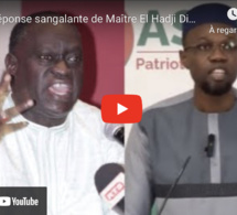 🔴La réponse sanglante de Maître El Hadji Diouf après la déclaration de Sonko
