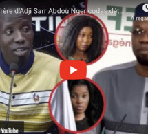 Direct le frère d'Adji Sarr Abdou Nger codas détruit Sonko et Ndeye Khady Ndiaye sur le renvoi du dossier dans l’affaire Sweet beauty