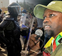 Urgent - Ça ch@uffe entre Sonko et les Policiers à Patte d'Oie
