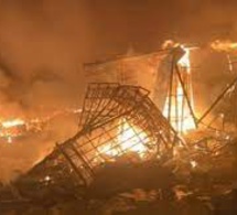 Touba: Un nouvel incendie au marché Ocass ce Dimanche (Vidéo)
