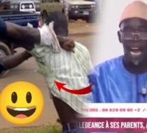 URGENT: B@g@re  entre Père Mbaye Ngoné de la Sentv et un fou « Dama Dorr Coup ma diap ci awram bi »