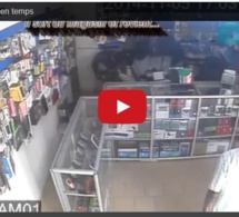 Vidéo-Nord-Foire: Un voleur s'empare d'un ordinateur high tech et se fait démasquer par des caméras de surveillance (regardez)