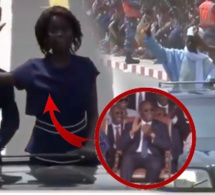 Défilé 04 Avril: Macky et ces enfants rendent hommage aux anciens Présidents Wade, Senghor et Diouf