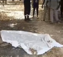 Tivaouane : un corps calciné retrouvé dans les champs, les images qui font froid dans le dos