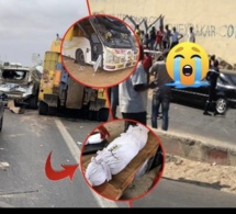 Un autre @ccident sur l'autoroute bilan 1m0rt "camion bi moko mbeuk mou déh sur le coup"