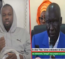 Révélation d'Idrissa Seck  "Sonko s'est trompé... Si Macky veut le tuer, il ne passe pas la nuit"