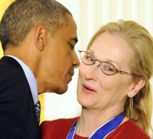 Barack Obama : "J'aime Meryl Streep et Michelle ne peut rien y faire !"