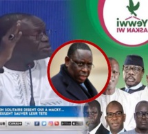 Grosse révélation de Serigne Saliou Gueye: l'appel au dialogue"liko taxa jog fracturé Yewi Askan Wi"