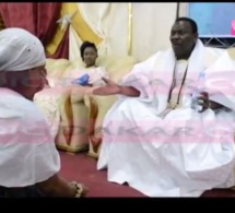Vidéo : Amy Collé Dieng se fait humilier publiquement par Serigne Béthio Thioune