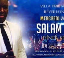 Vivez les fêtes de noël et de fin d'année à la Villa Kristal avec Salam Diallo, Pape et Cheikh et Darra J
