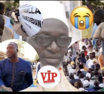 !nhumation de Baye Alé, Aziz Ndiaye en larme devant la tombe de son père avec Modou Lô et BG2