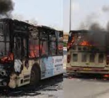Liberté 6 : Deux bus de Dakar Dem Dikk incendiés