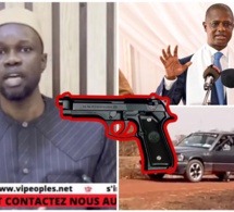 Sonko @tt@que le ministre Antoine Felix Diome et dénonce " waxoul deugu sama auto amoul arme ..."
