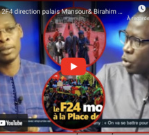 Marche 2F4 direction palais Mansour&amp; Birahim "Macky nalene bayi niou marche mais pas niou dém Palais
