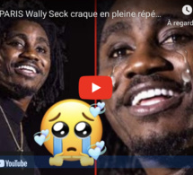 DIRECT PARIS Wally Seck craque en pleine répétition et fond en larmes sur son père pour les Dômes