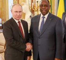 Macky Sall : « Je remercie le Président Vladimir Poutine pour son accueil et sa disponibilité au dialogue »