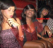 La bande des trois: Sounkarou, Khady Fall et Maréme en mode fiesta