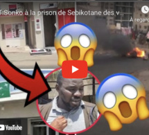 URGENT:Sonko à la prison de Sebikotane des voyous de pastef @ttaque la banque et un bus aux Maristes