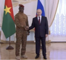 Ibrahim Traoré à Poutine : « Nous avons besoin d’une centrale nucléaire au Burkina »